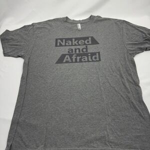 Y2K Vintage "RETIRED" American Apparel T Shirt Size XL Grey Made In USA